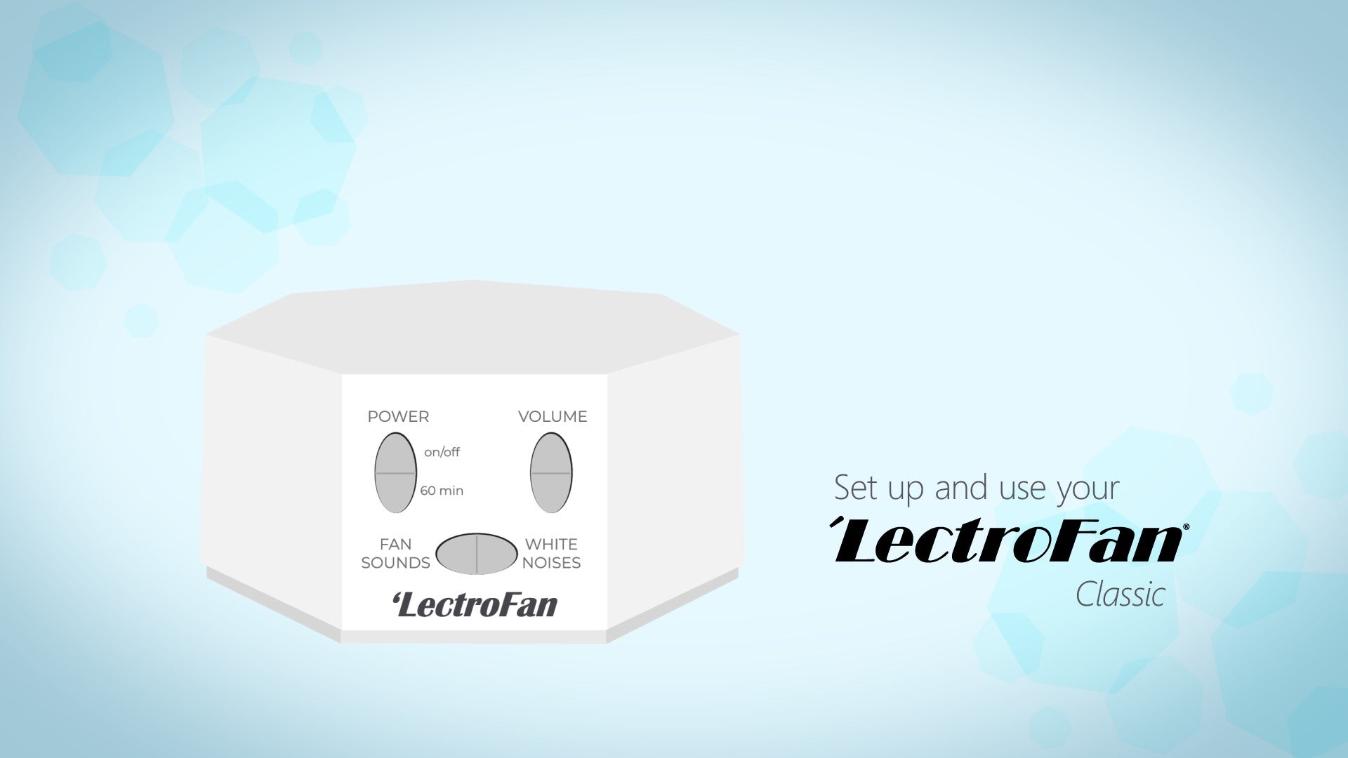 Load video: LectroFan Classic Video Thumbnail